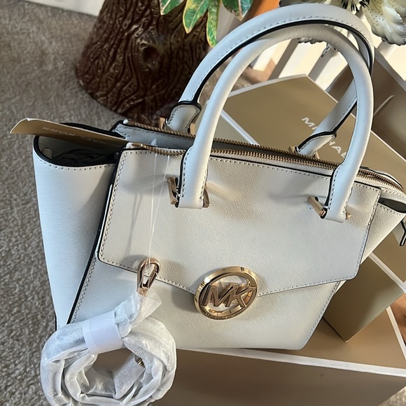 MICHAEL KORS CROSSBODY SATCHEL PURSES HUDSON  NEW AUTHENTIC 10x8.5 - Picture 2 of 12